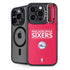 NBA Philadelphia 76ers Standard - Red iPhone 15 Pro Kickstand Case